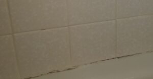 old caulk