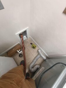 dryer vent lint cleaning after